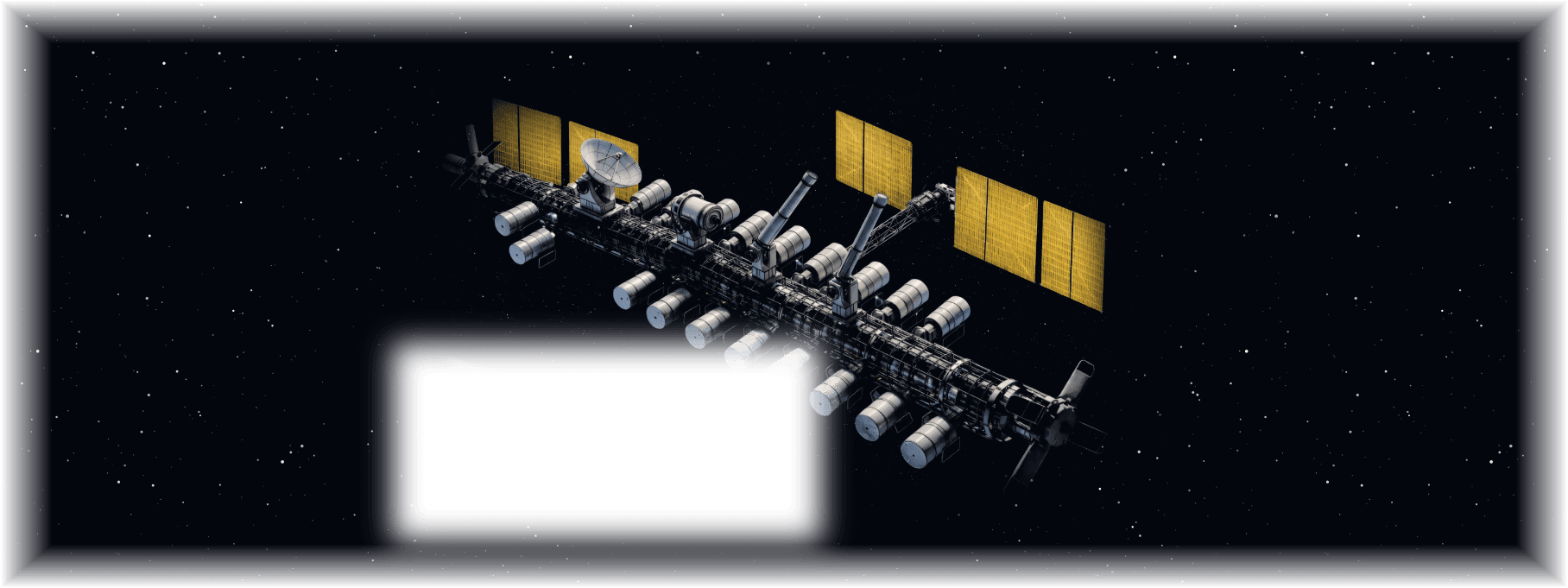 sTARS Spine with triple double photovoltaic sails — modular deep space infrastructure platform